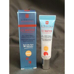 erborian CC Water Fresh Complexion Gel Skin Perfector - CARAMEL 15 ml NEW